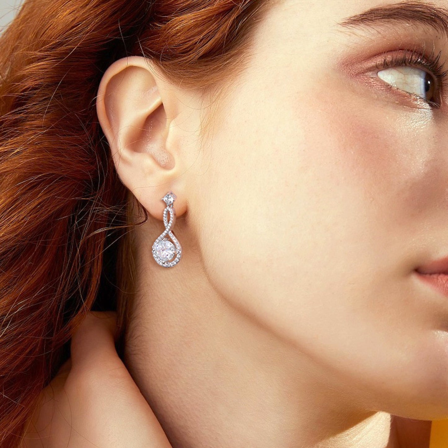 1 Carat Moissanite 925 Sterling Silver Earrings - The Daily Makeover
