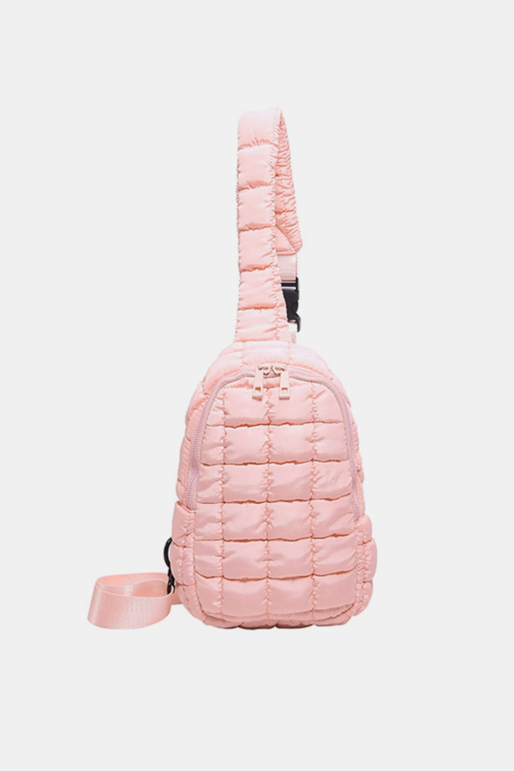 Quilted Nylon Crossbody Bag - The Daily Makeover