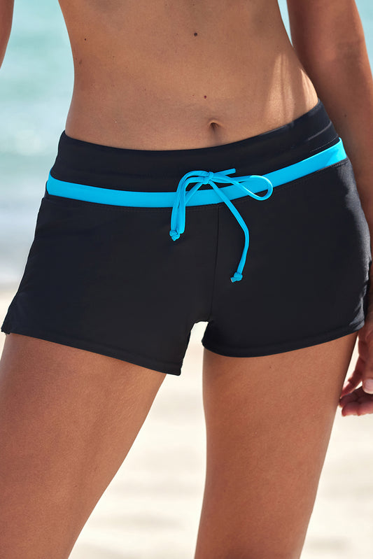 Full Size Drawstring Swim Shorts - The Daily Makeover