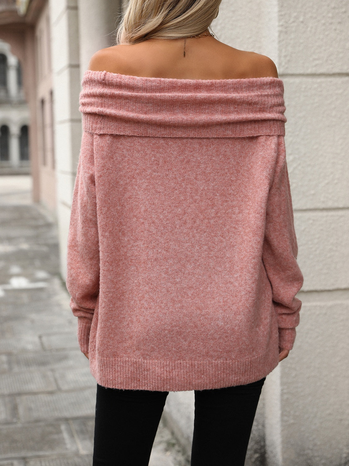 Turtleneck Long Sleeve Sweater - The Daily Makeover