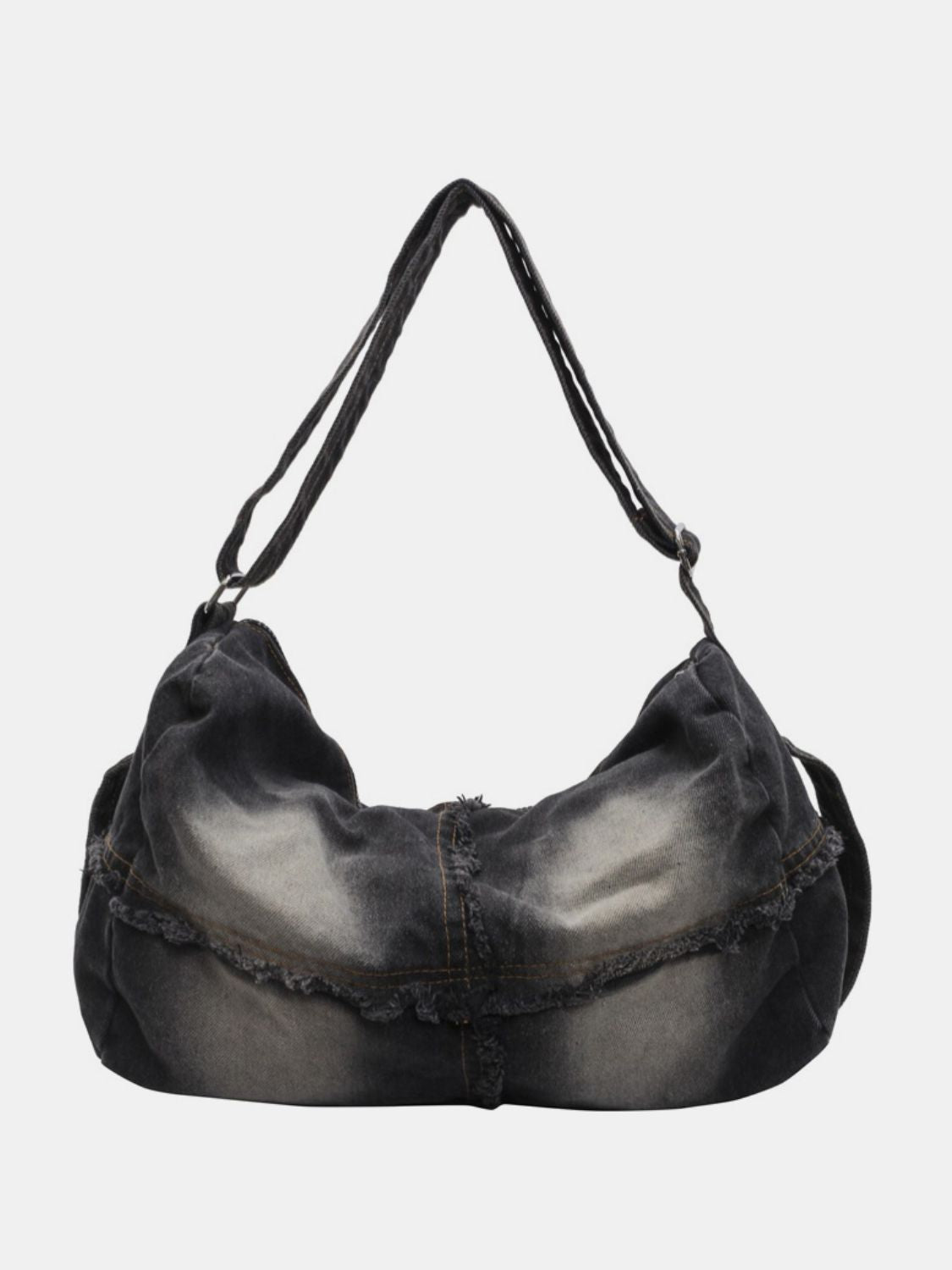 Raw Hem Gradient Crossbody Bag - The Daily Makeover