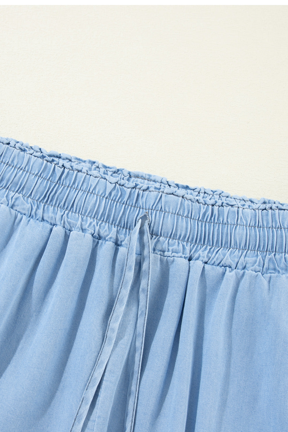 Drawstring Wide Leg Jeans - The Daily Makeover