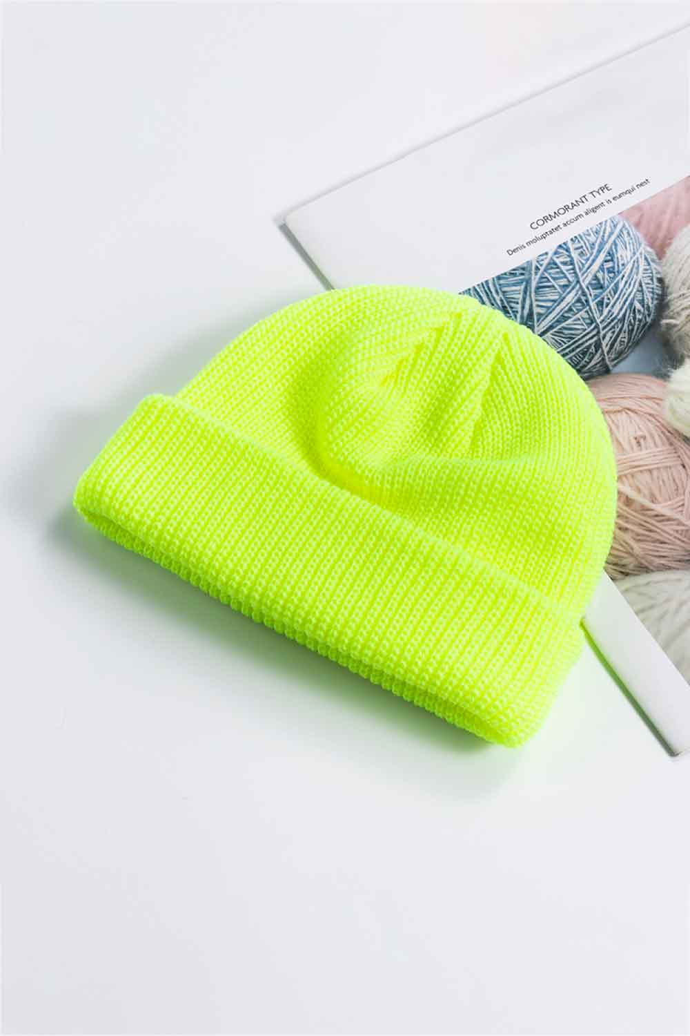 Cozy Rib-Knit Cuff Beanie - The Daily Makeover