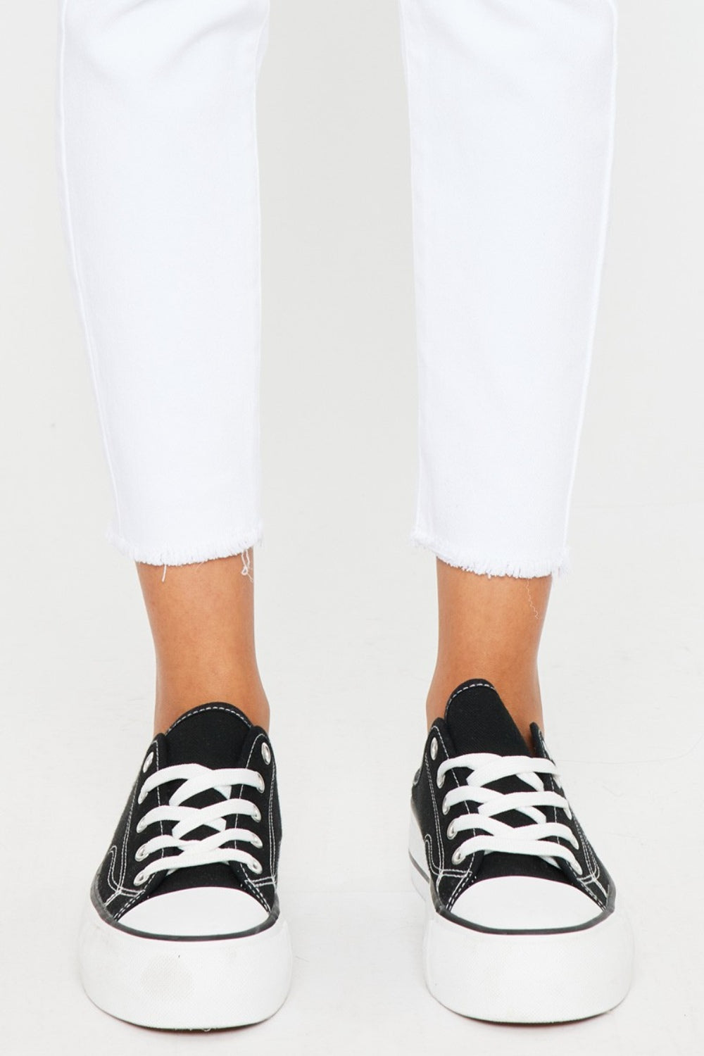 Kancan Mid Rise Ankle Skinny Jeans - The Daily Makeover