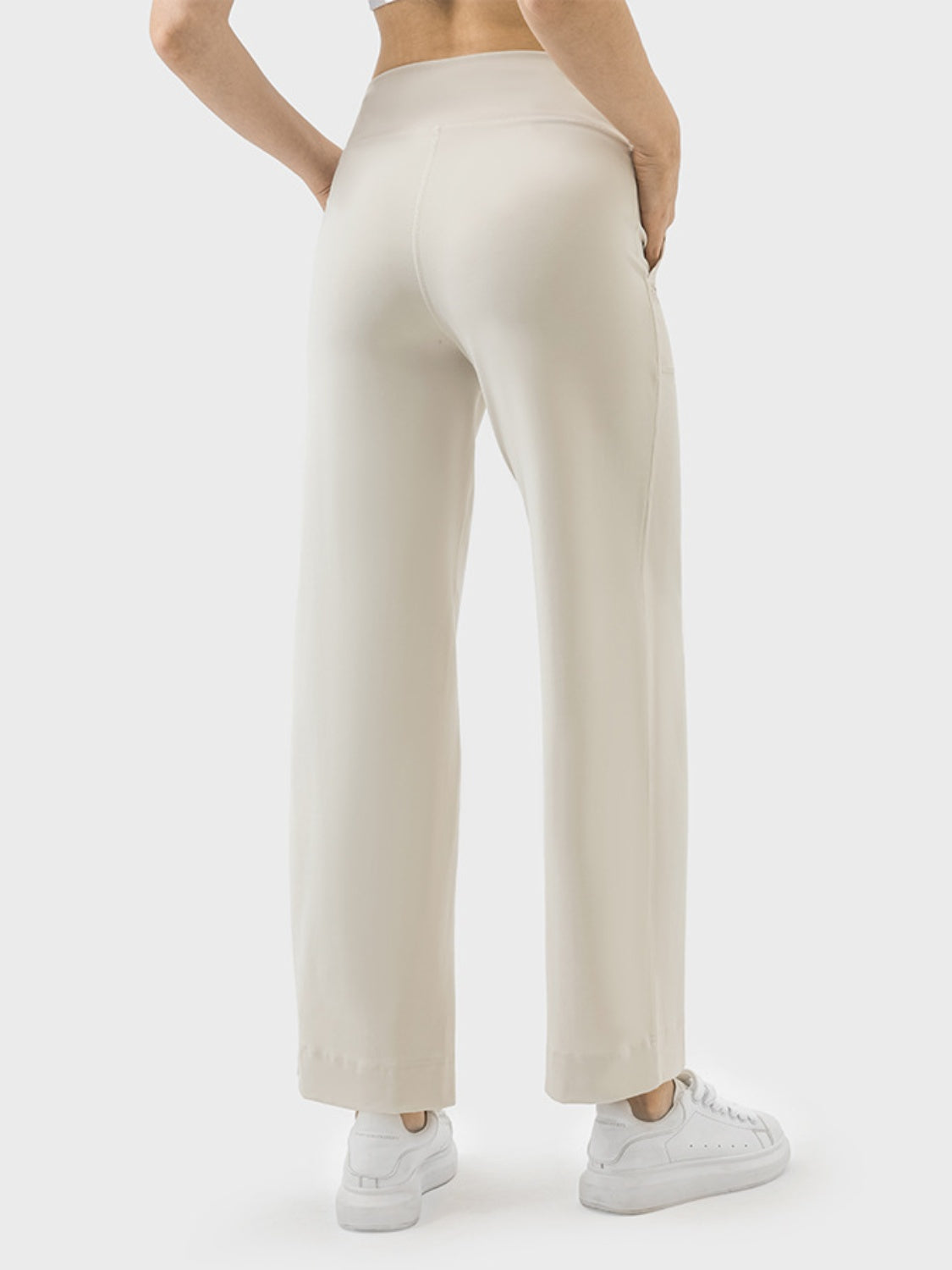 Drawstring Active Pants with Pockets - The Daily Makeover