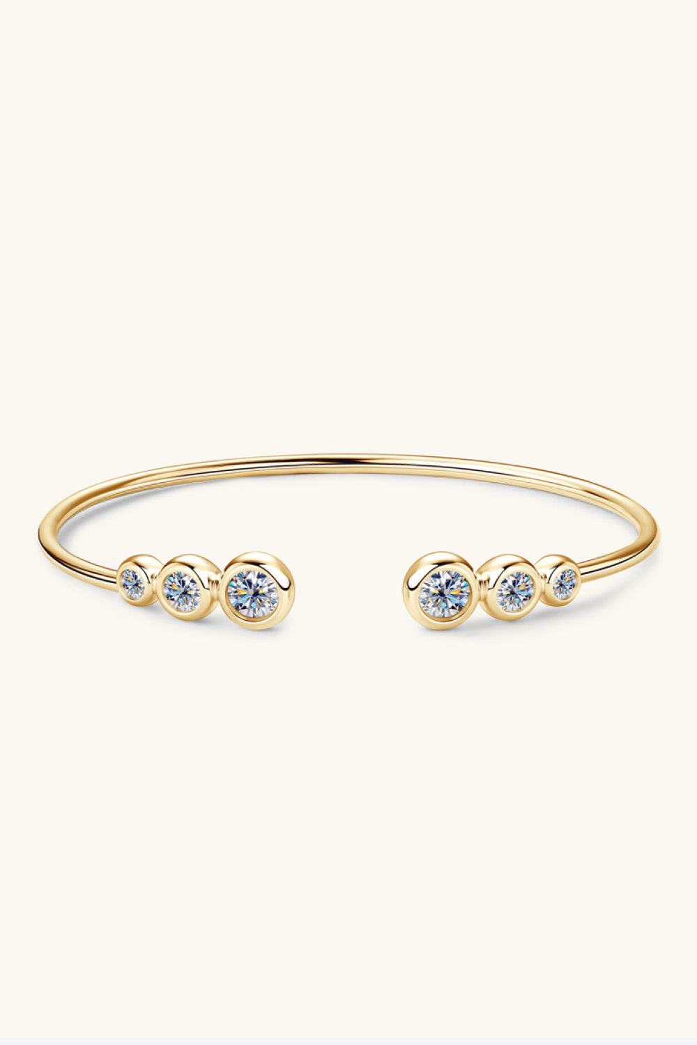 1.8 Carat Moissanite 925 Sterling Silver Bracelet - The Daily Makeover