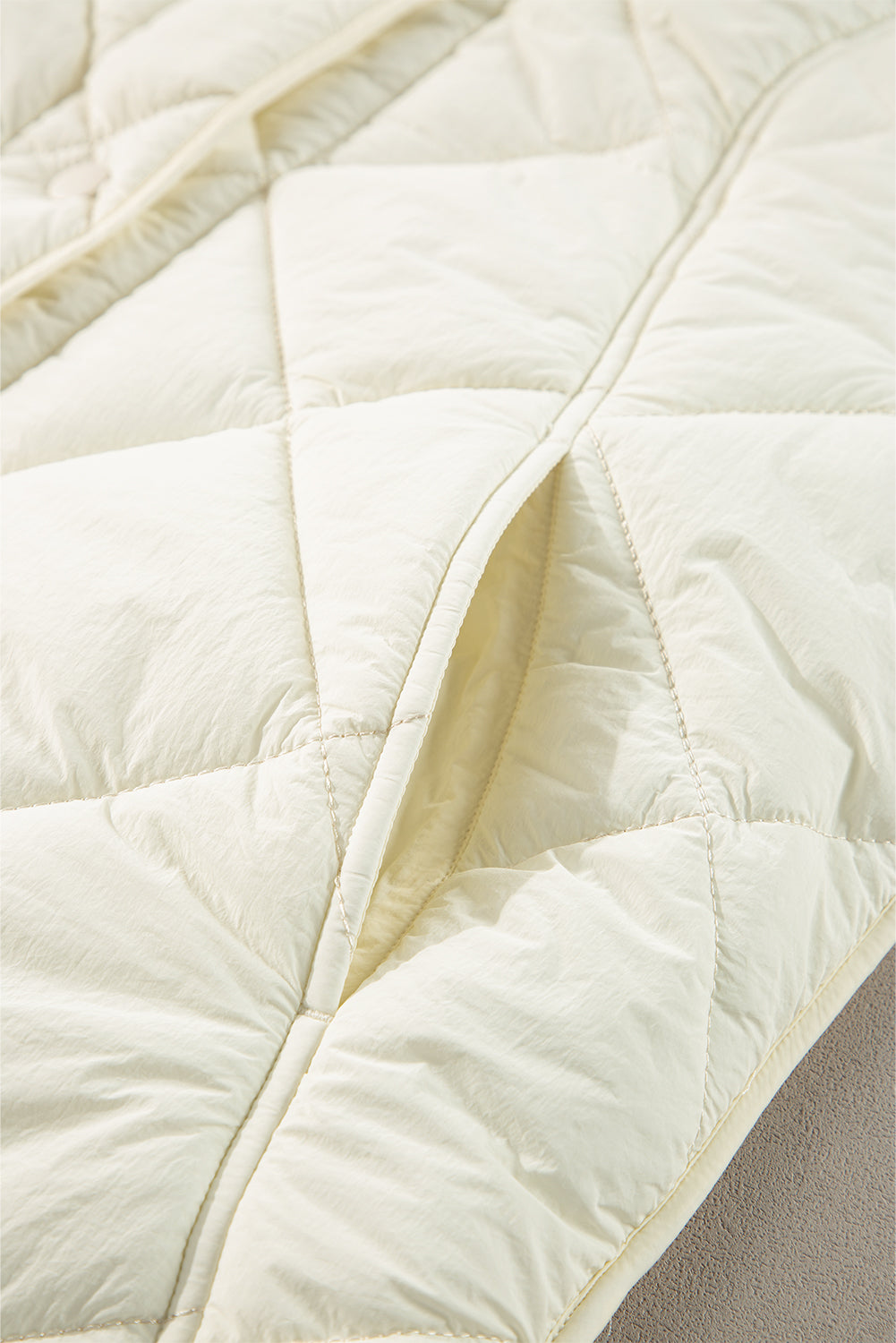 Snap Down Texture Vest Coat with Pockets - The Daily Makeover