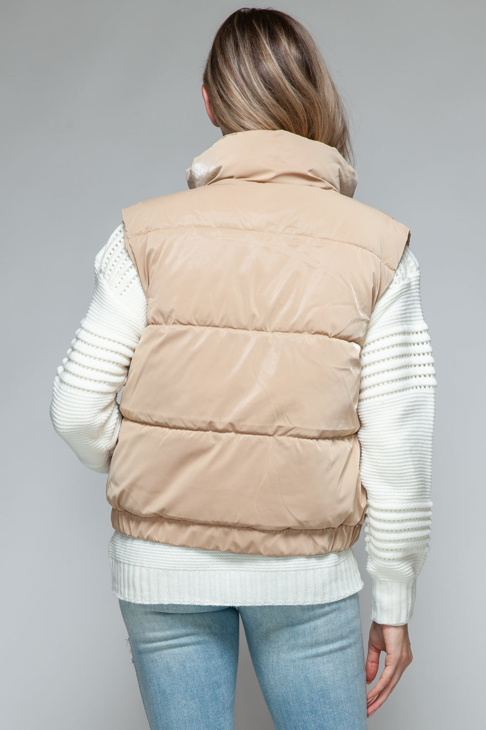 Snobbish Fine Fur Lining Quilted Vest - The Daily Makeover