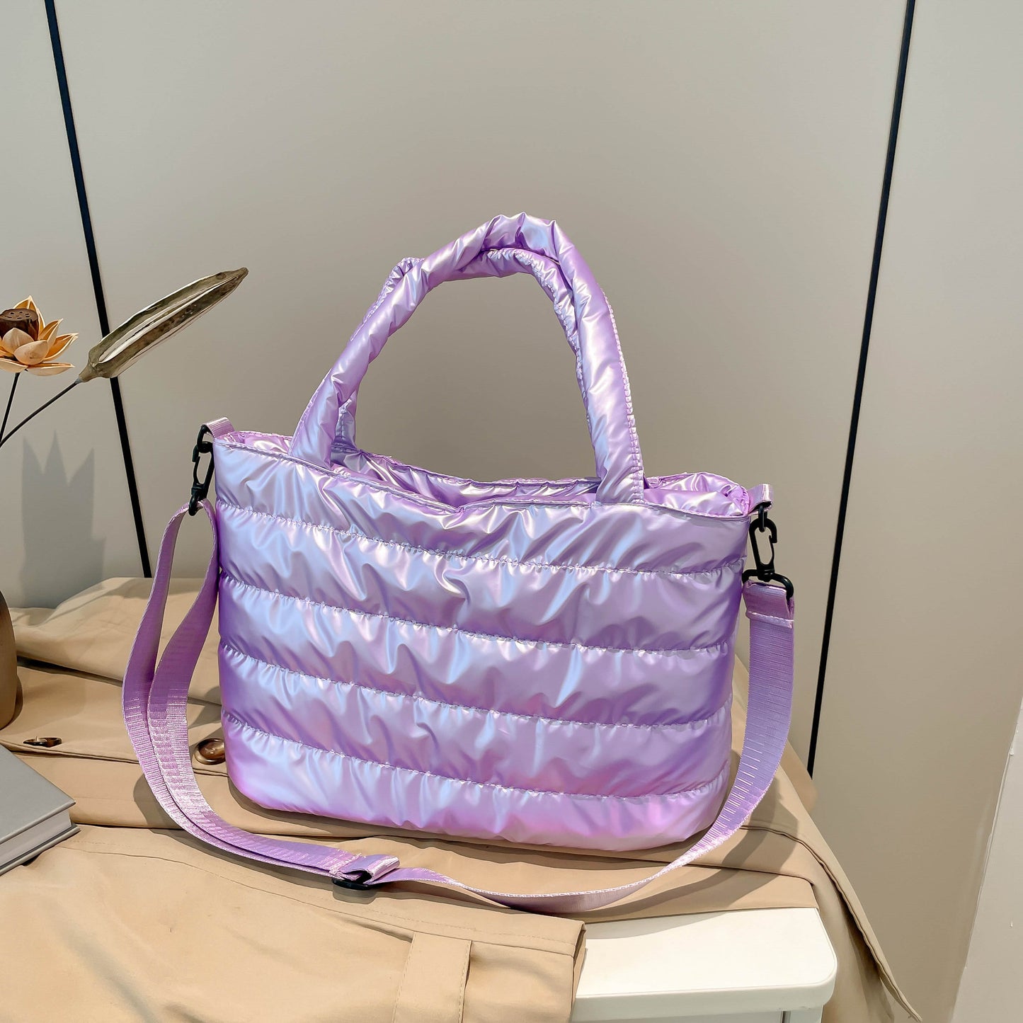 PU Leather Detachable Strap Crossbody Bag - The Daily Makeover