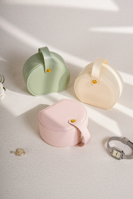 PU Leather Travel Jewelry Box - The Daily Makeover