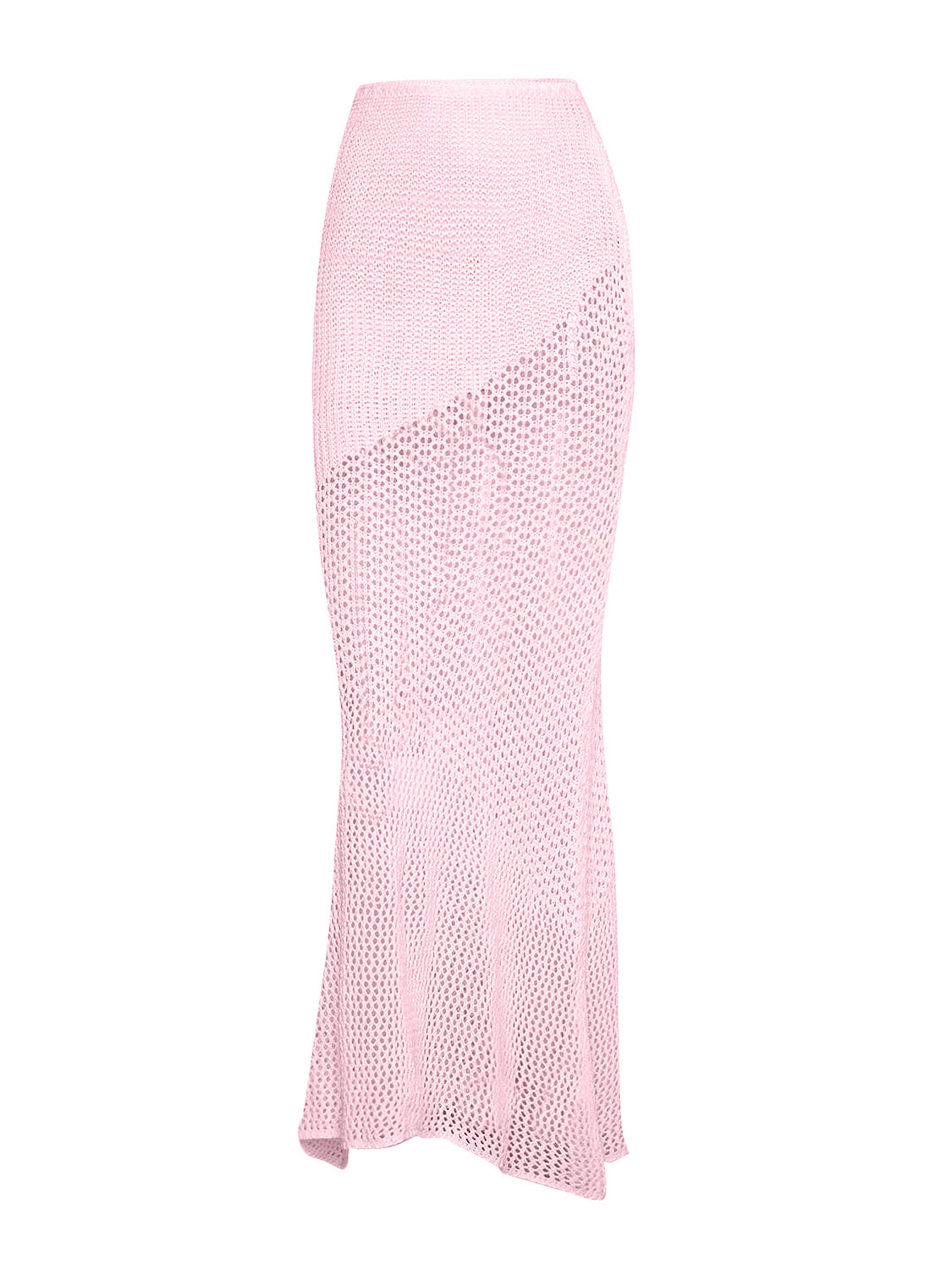 Tied Long Sleeve Top and Skirt Cover Up Set - The Daily Makeover