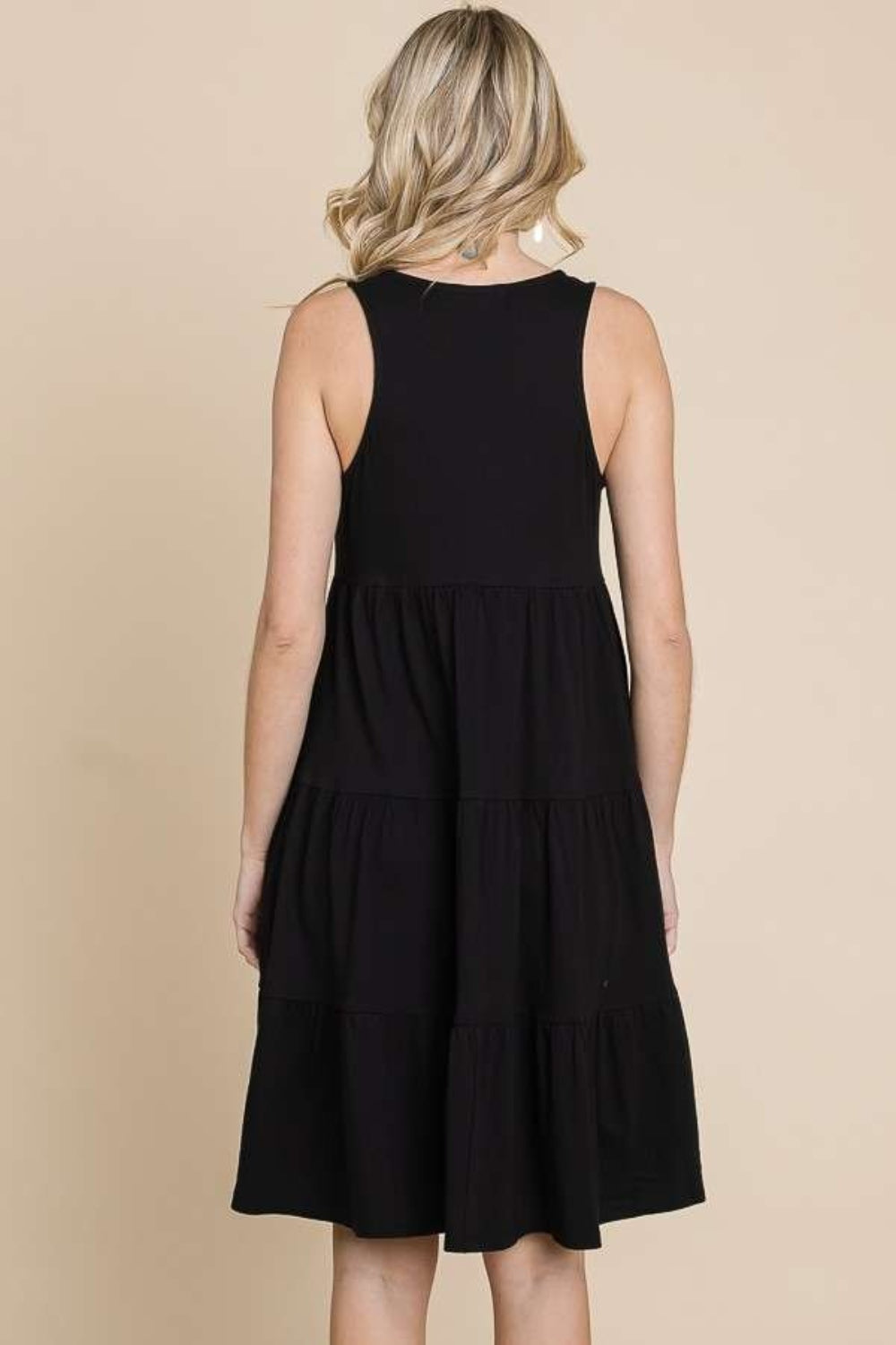 Culture Code Racerback Tiered Tank Dress - The Daily Makeover