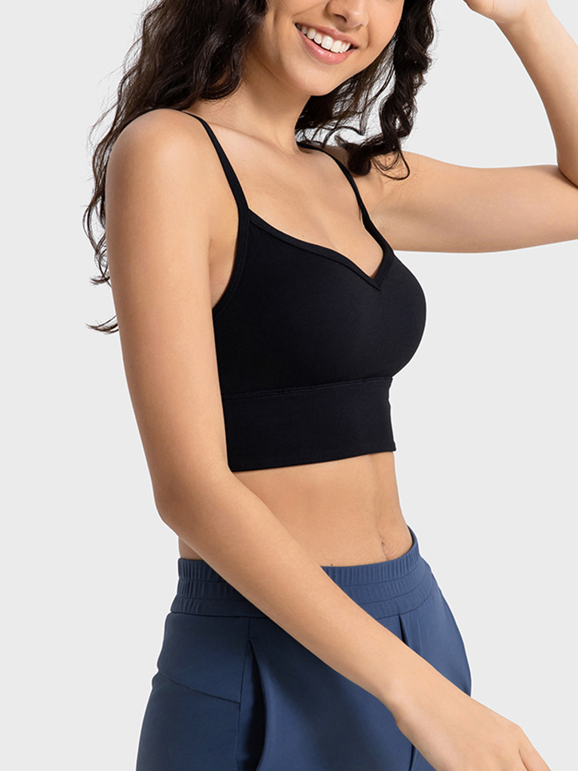 Spaghetti Strap Sport Bra - The Daily Makeover