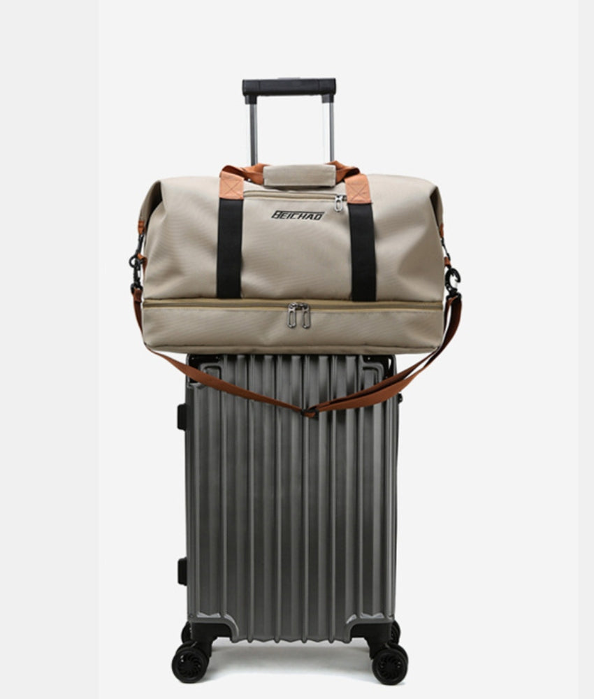 Oxford Cloth Oversize Travel Bag - The Daily Makeover