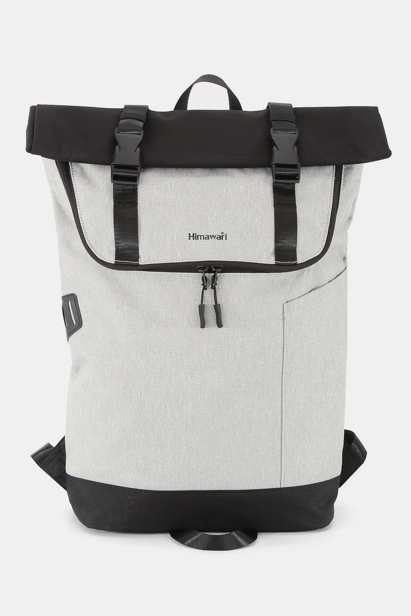 Himawari Contrast Waterproof Canvas Backpack Bag - The Daily Makeover