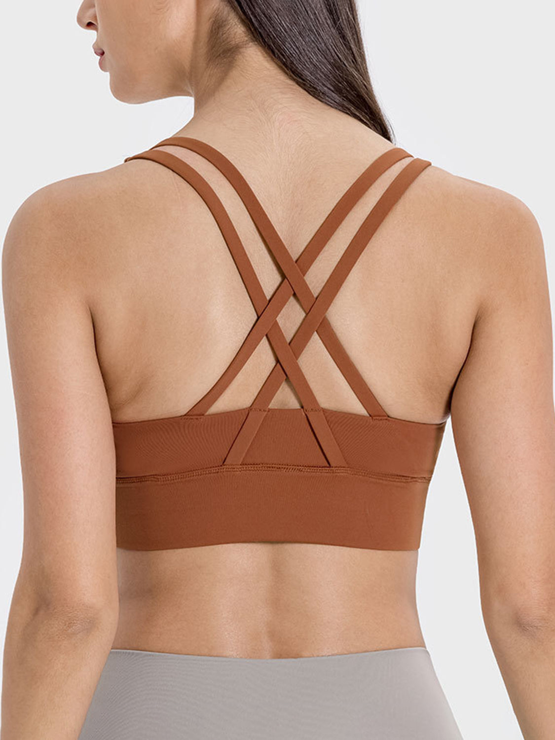 Crisscross Scoop Neck Active Tank - The Daily Makeover