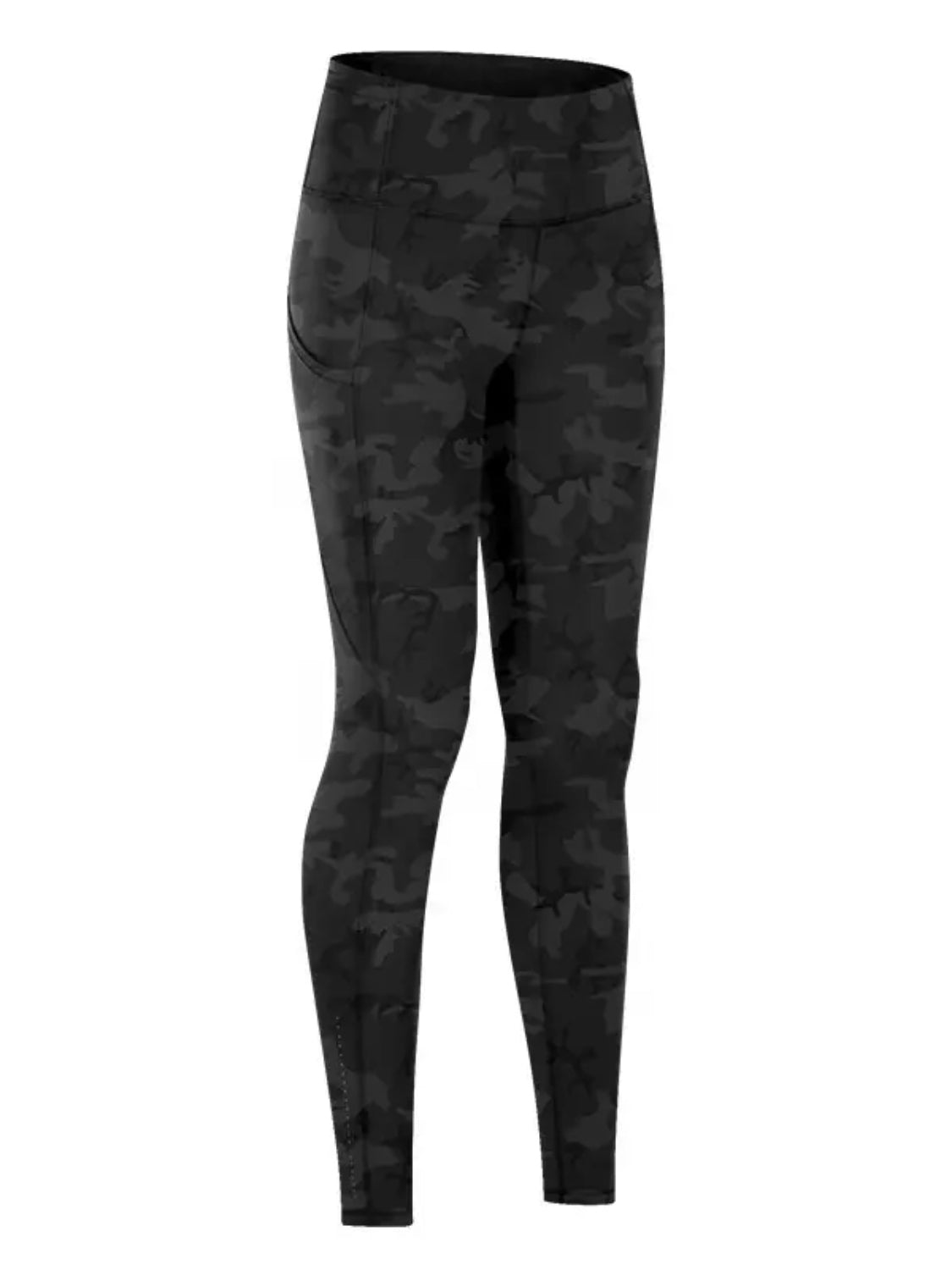 Wide Waistband Sports Leggings - The Daily Makeover