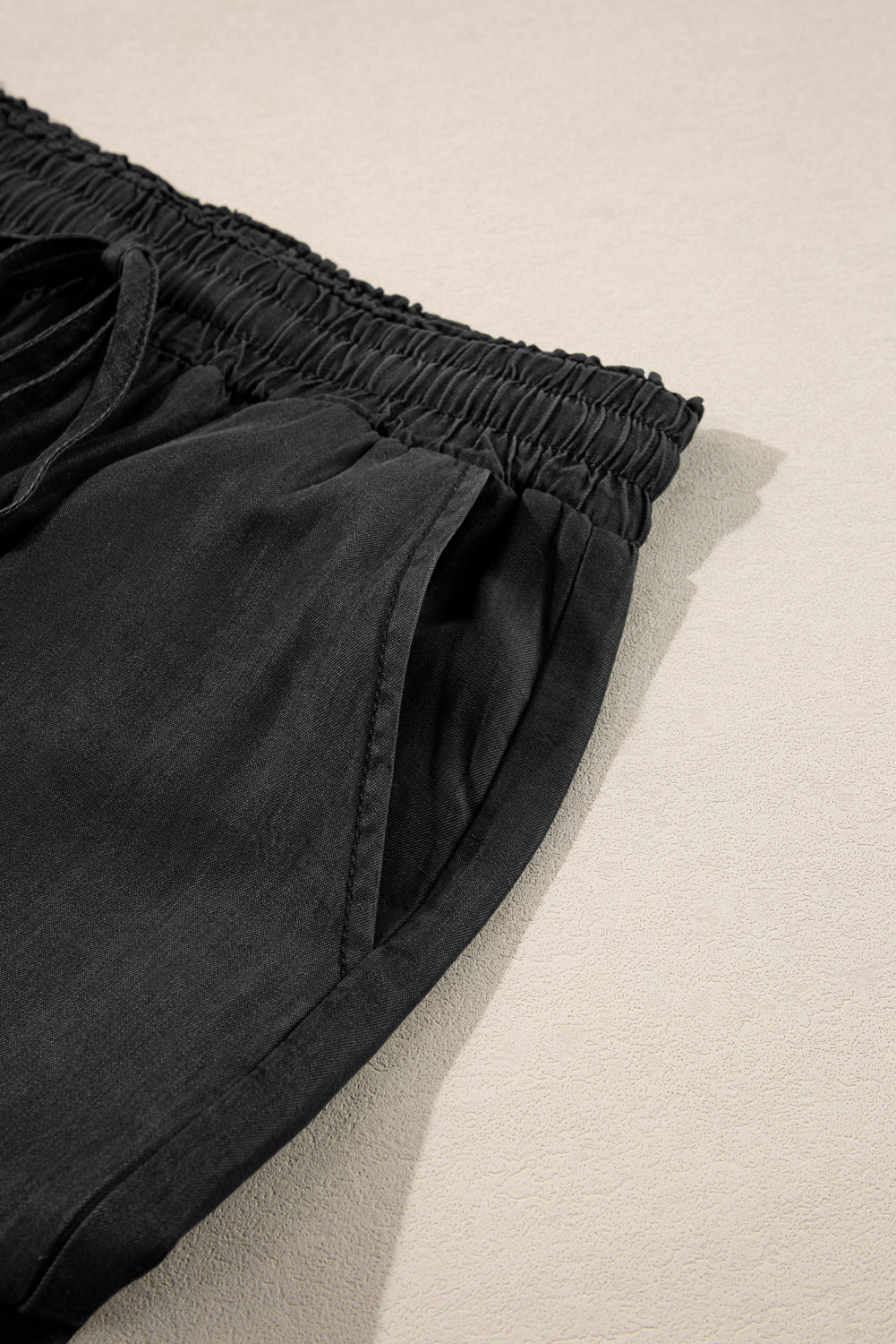 Drawstring Wide Leg Jeans - The Daily Makeover