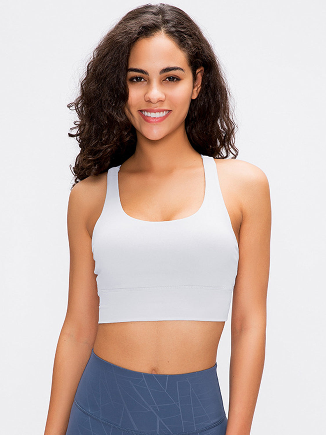 Crisscross Scoop Neck Active Tank - The Daily Makeover