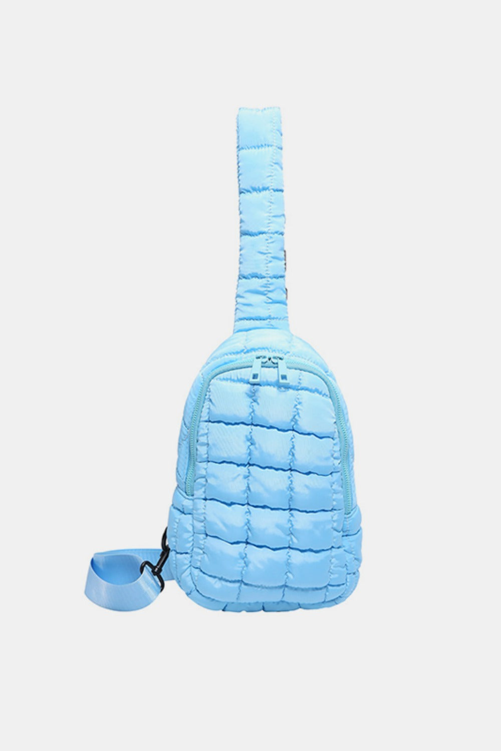 Quilted Nylon Crossbody Bag - The Daily Makeover