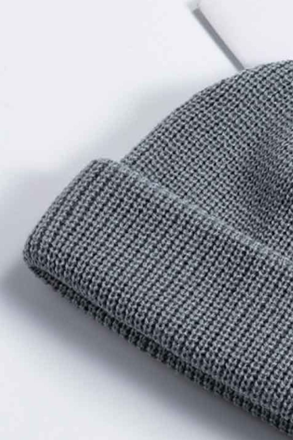 Cozy Rib-Knit Cuff Beanie - The Daily Makeover