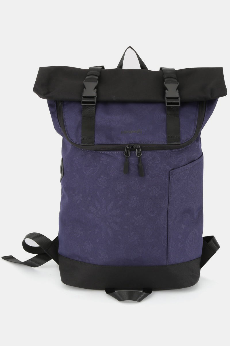 Himawari Contrast Waterproof Canvas Backpack Bag - The Daily Makeover