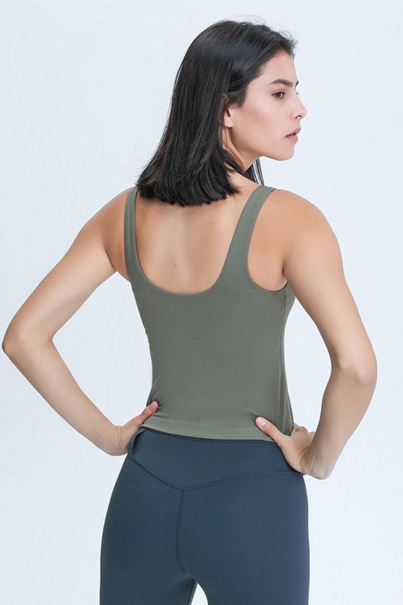 Millennia V Neck Active Tank - The Daily Makeover