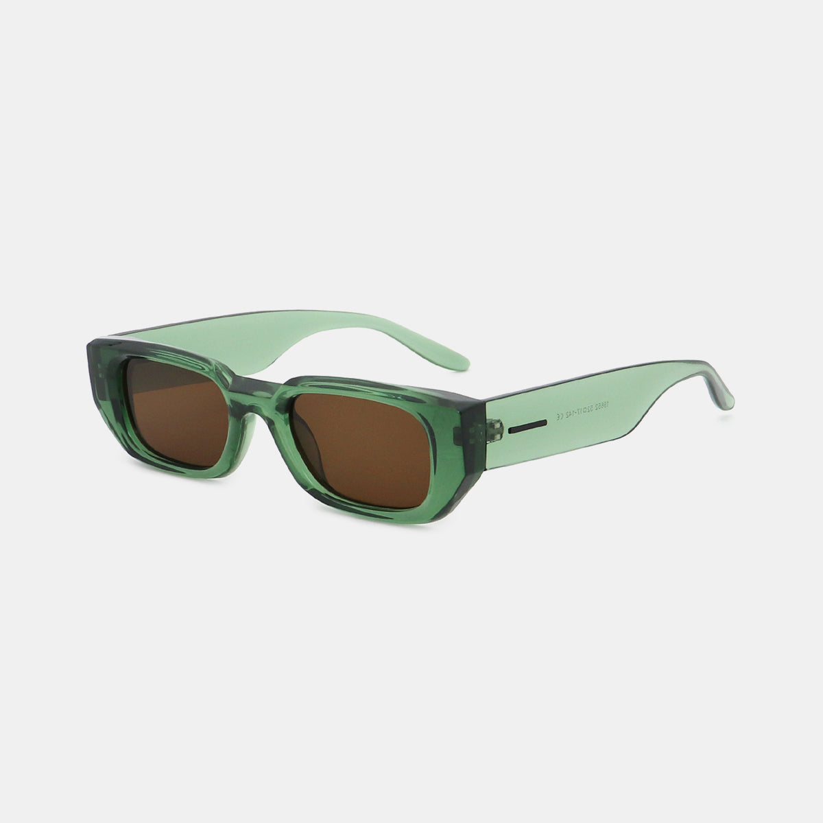 Polycarbonate Frame Rectangle Sunglasses - The Daily Makeover