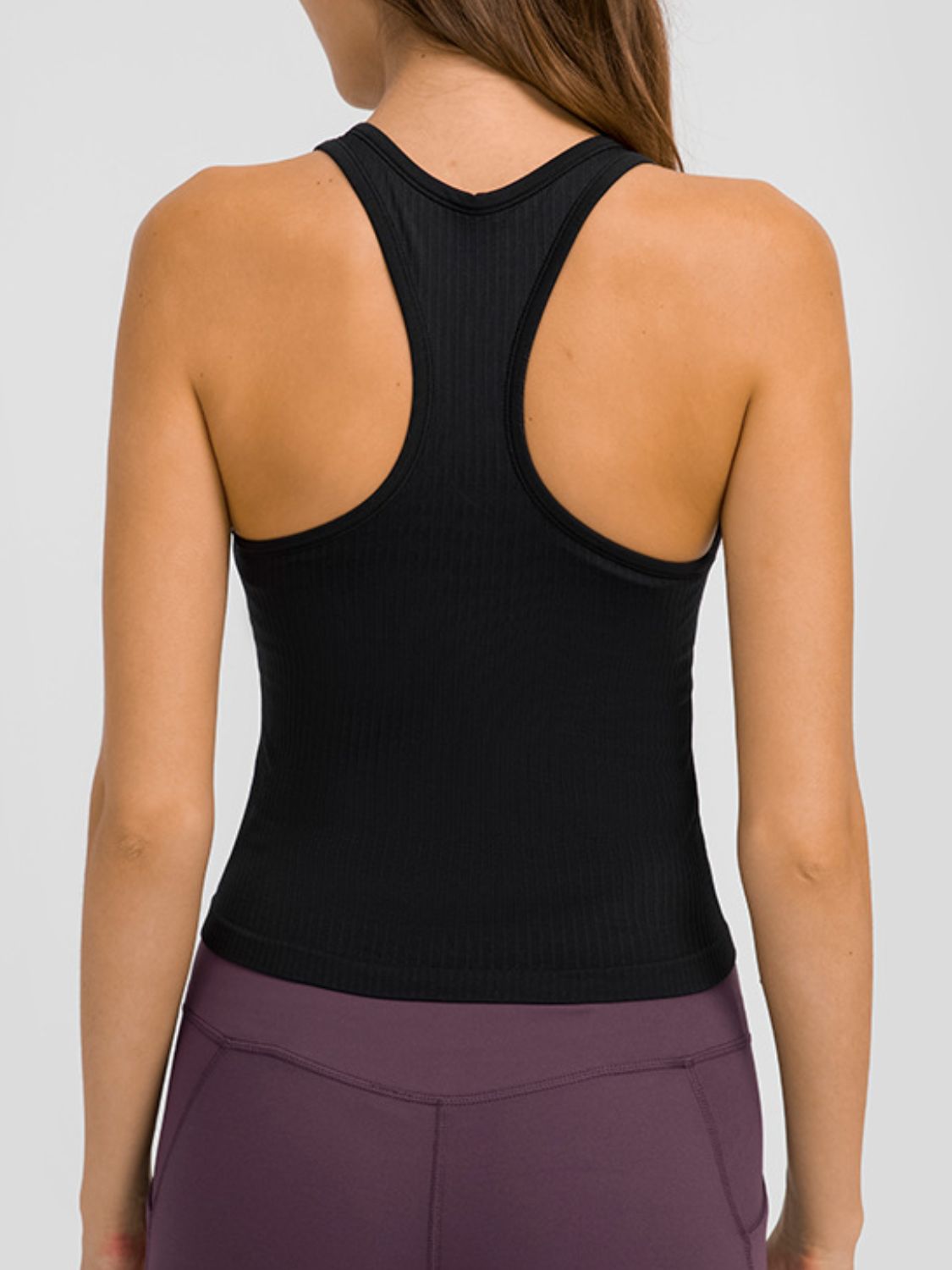 Round Neck Racerback Active Tank - The Daily Makeover