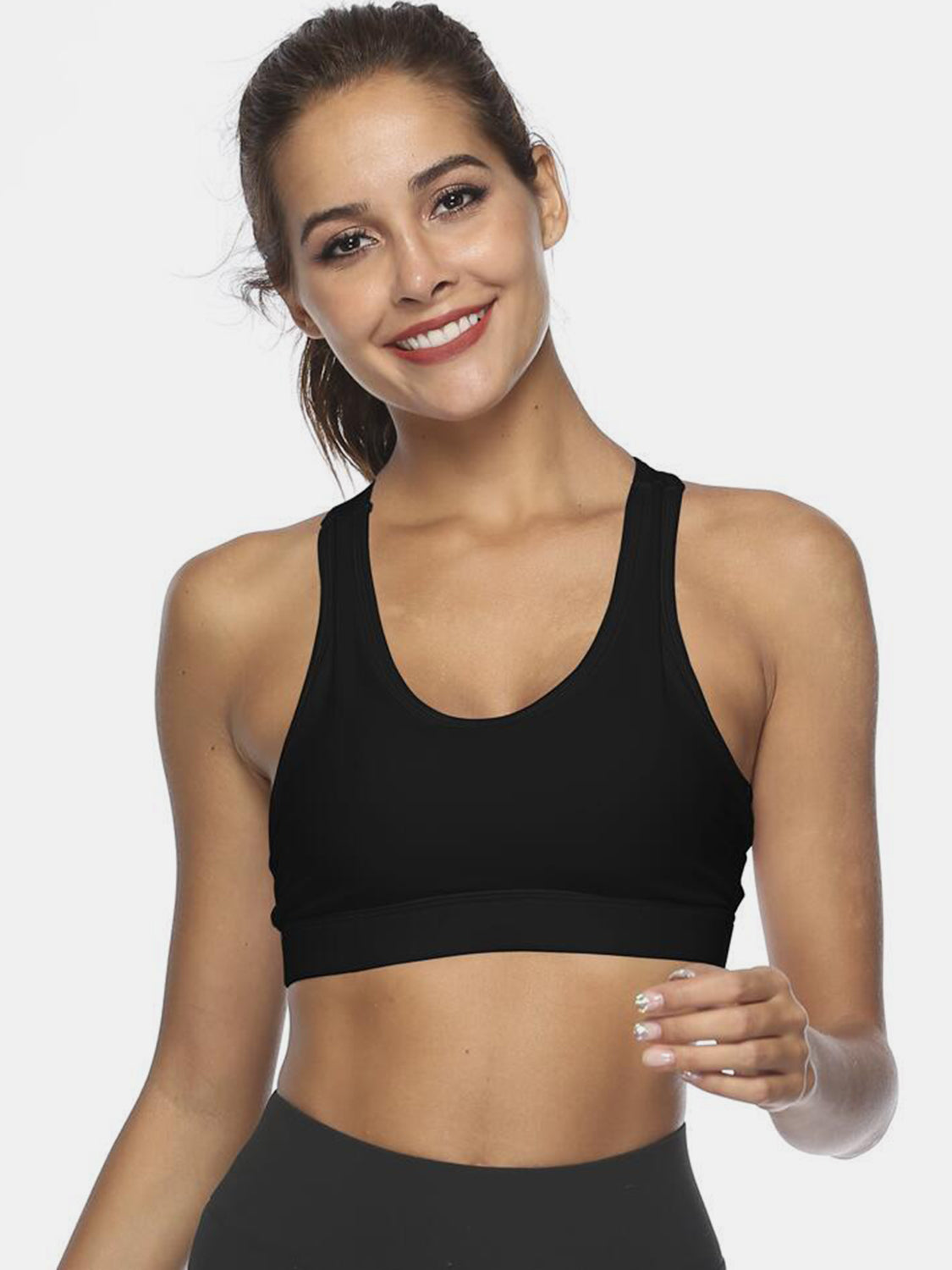 Cutout Scoop Neck Active Tank - The Daily Makeover