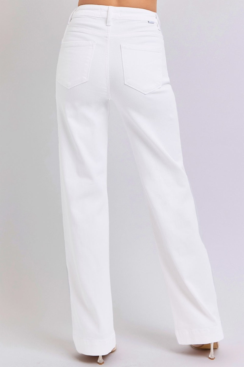 Full Size High Waist Straight Jeans - The Daily Makeover