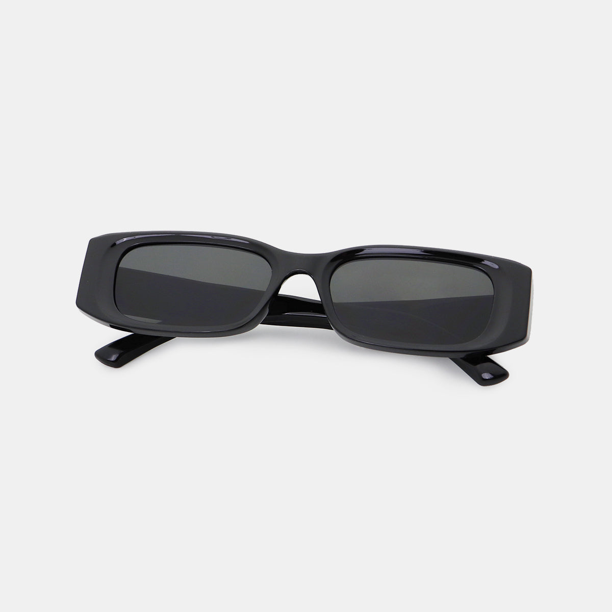 Polycarbonate Frame Rectangle Sunglasses - The Daily Makeover