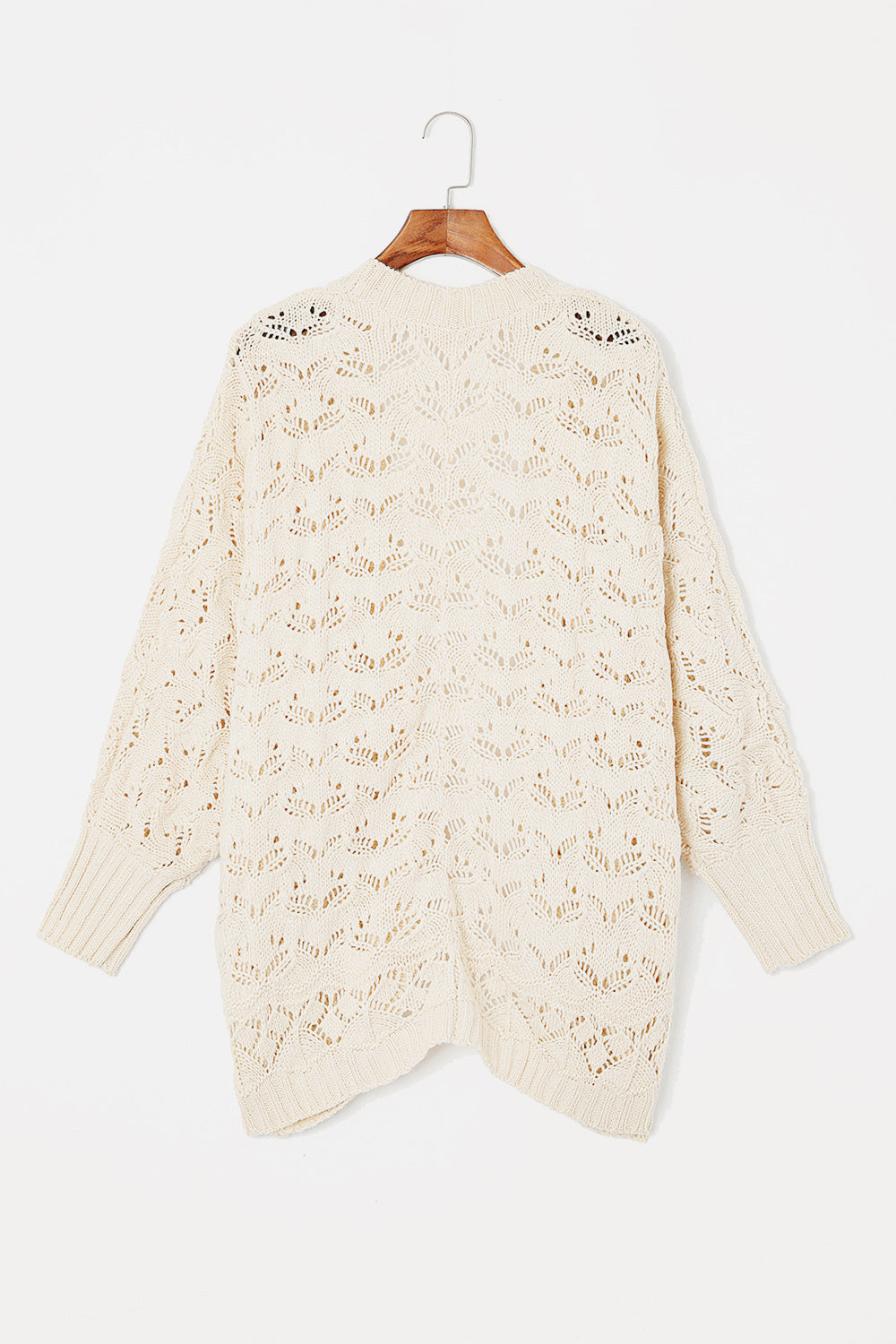 Plus Size Open Front Long Sleeve Cardigan - The Daily Makeover