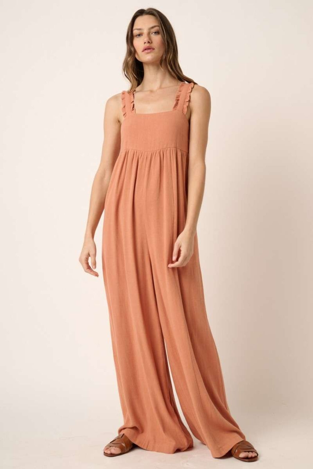 Mittoshop Sleeveless Wide Leg Jumpsuit - The Daily Makeover