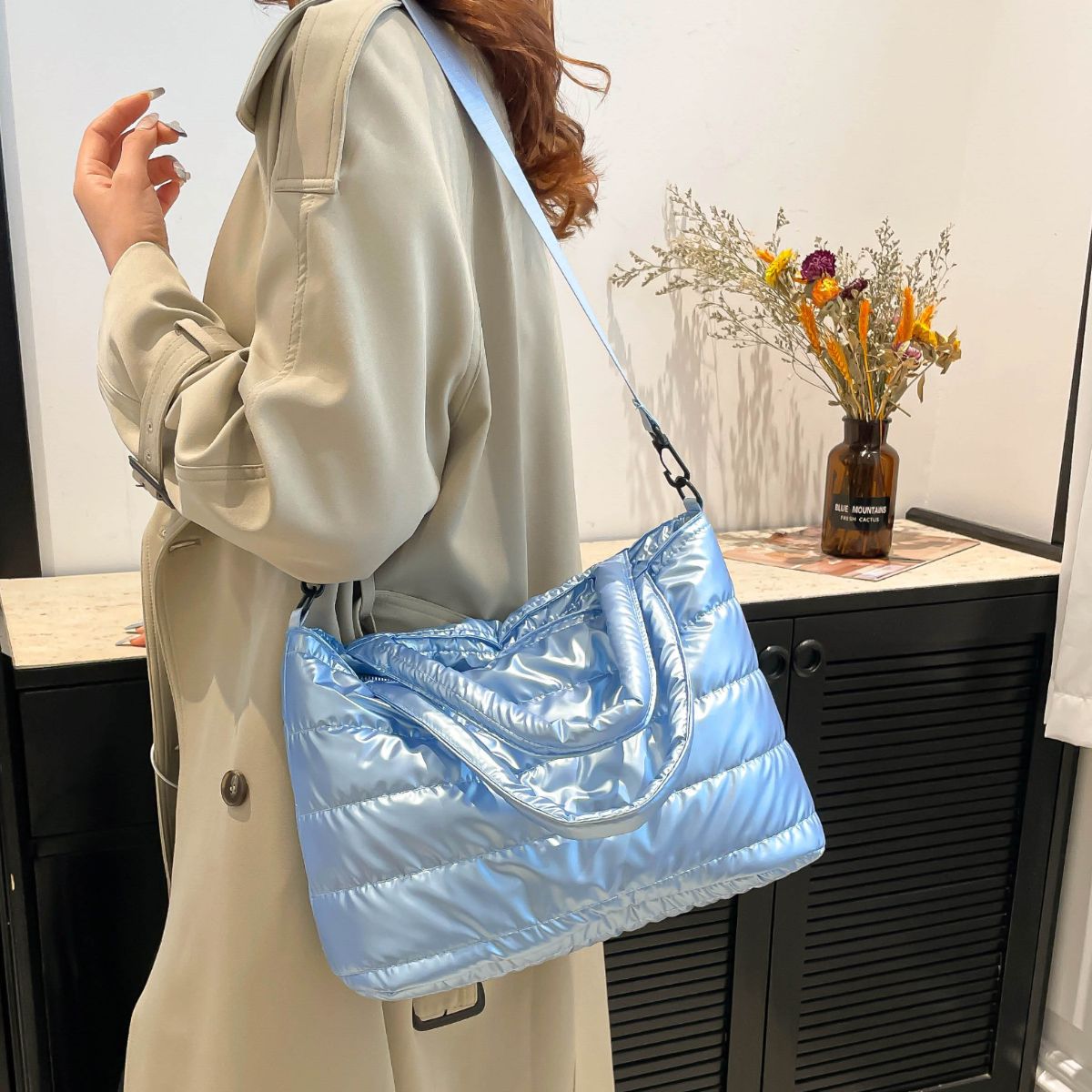 PU Leather Detachable Strap Crossbody Bag - The Daily Makeover