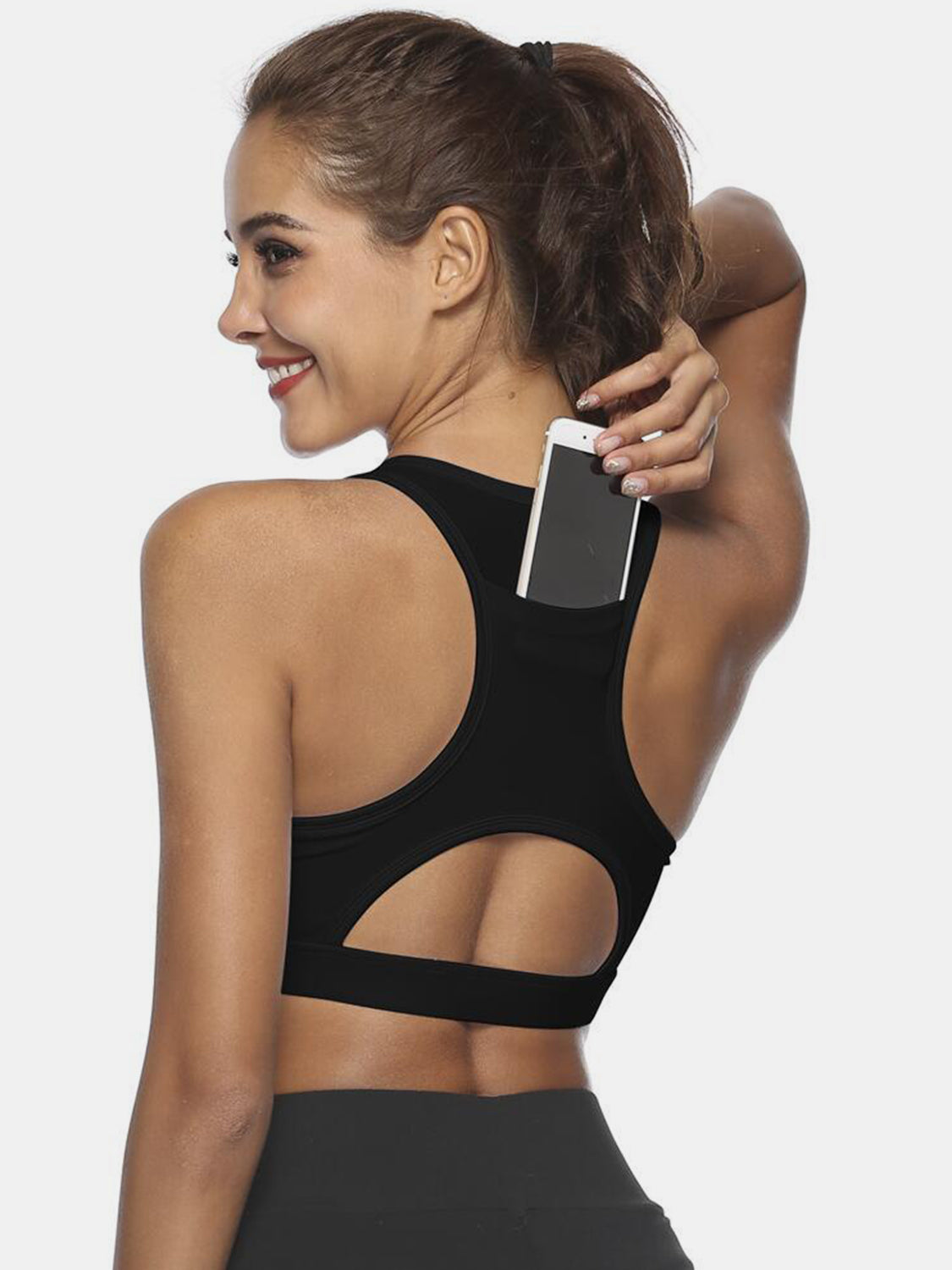Cutout Scoop Neck Active Tank - The Daily Makeover