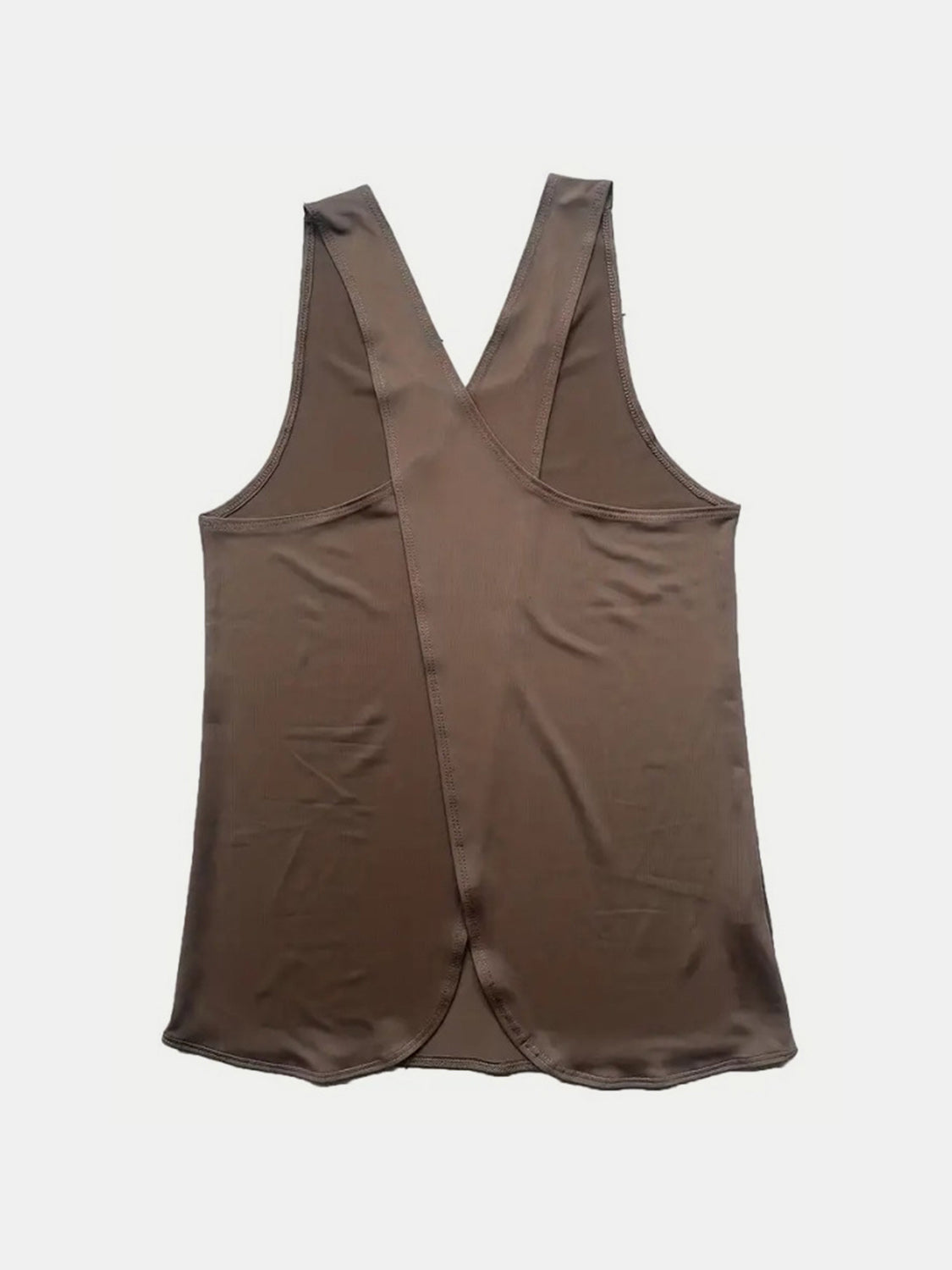 Crisscross Scoop Neck Active Tank - The Daily Makeover