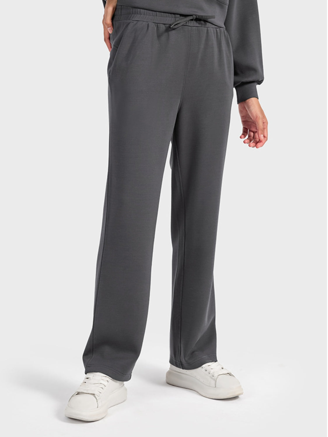 Drawstring Pocketed Sport Pants - The Daily Makeover