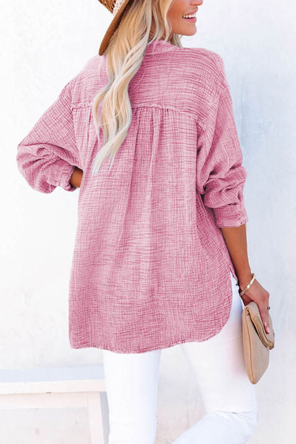 Big Sur Long Sleeve Blouse - The Daily Makeover