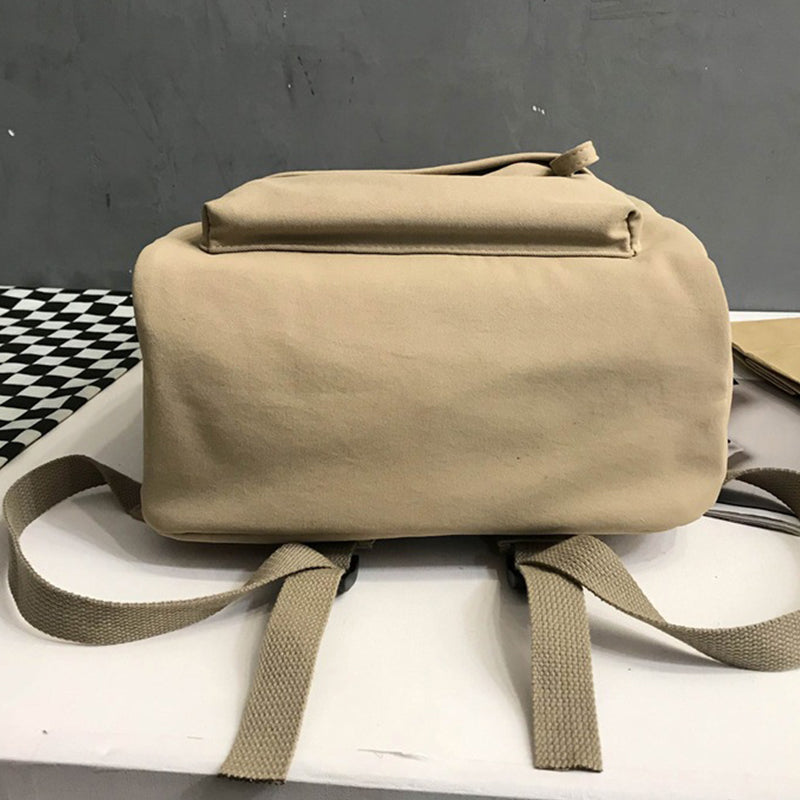 Zip Cotton Backpack Bag - The Daily Makeover