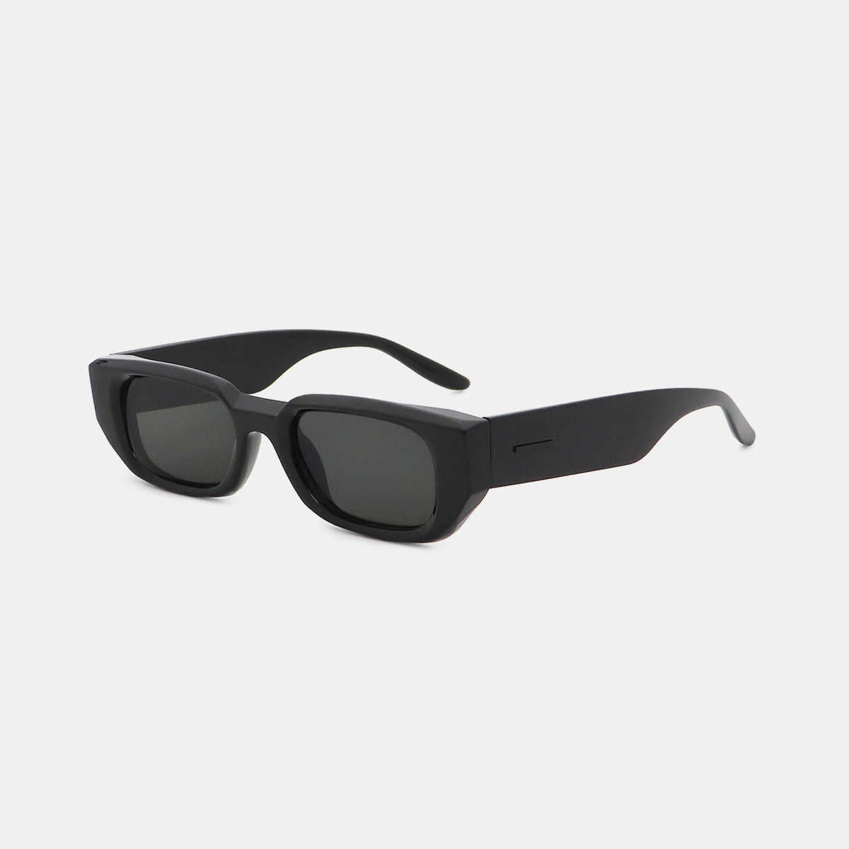 Polycarbonate Frame Rectangle Sunglasses - The Daily Makeover