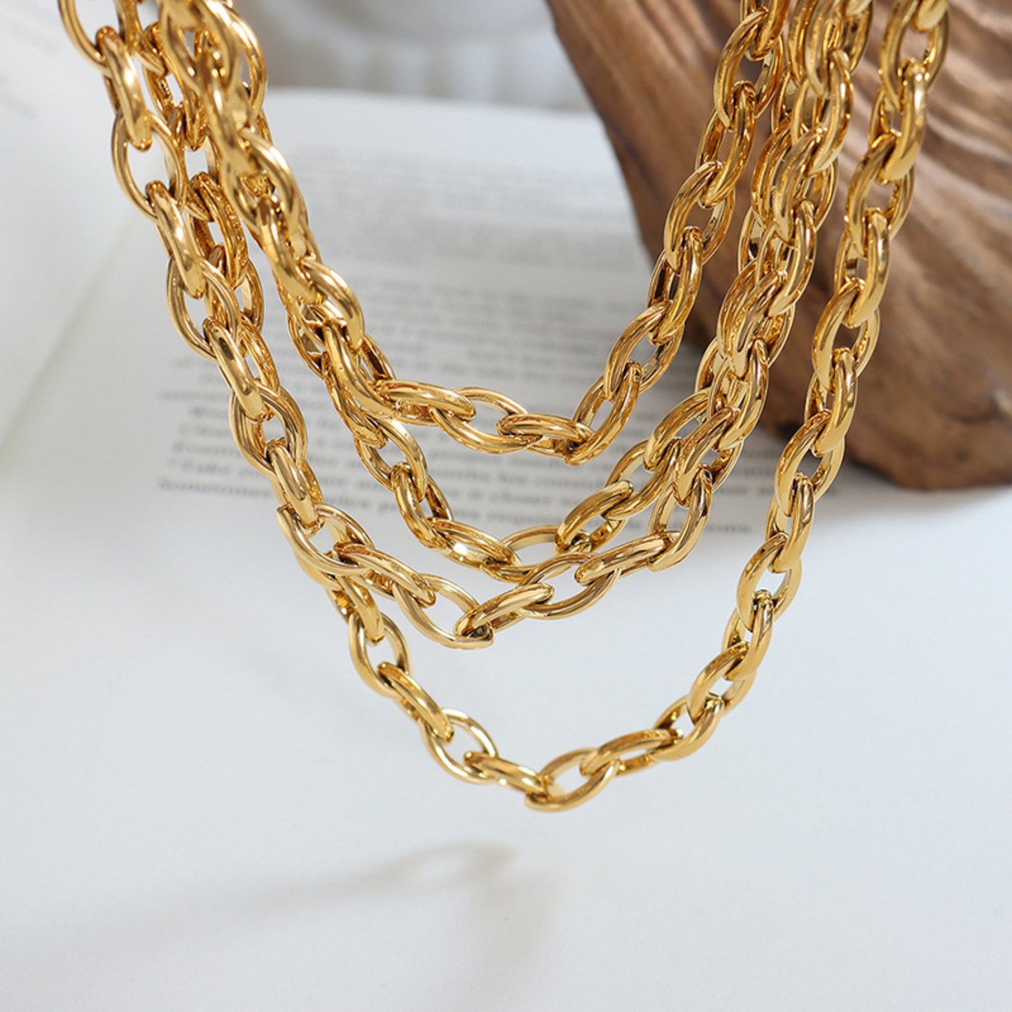 Titanium Steel Chain Necklace - The Daily Makeover