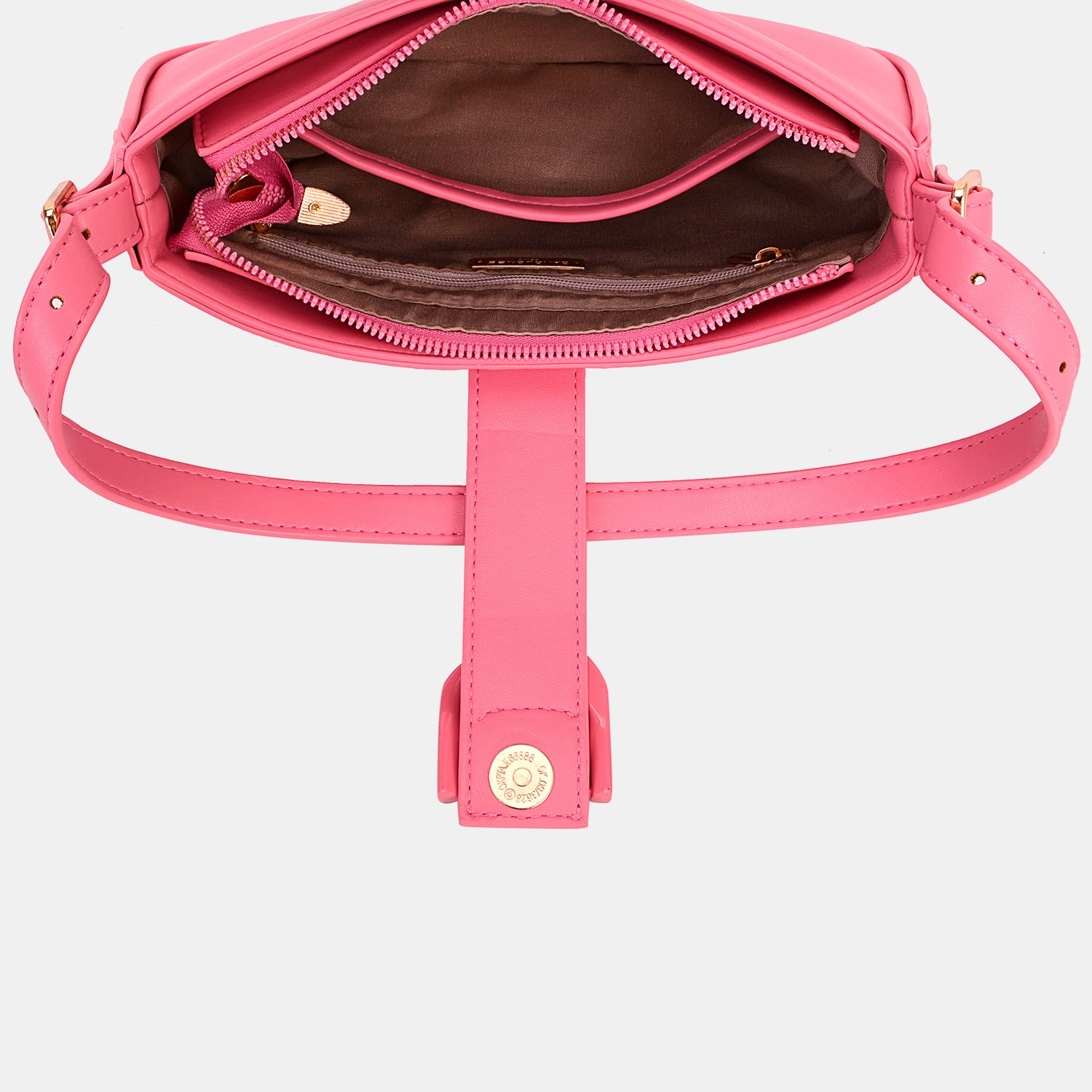 David Jones PU Leather Shoulder Bag - The Daily Makeover