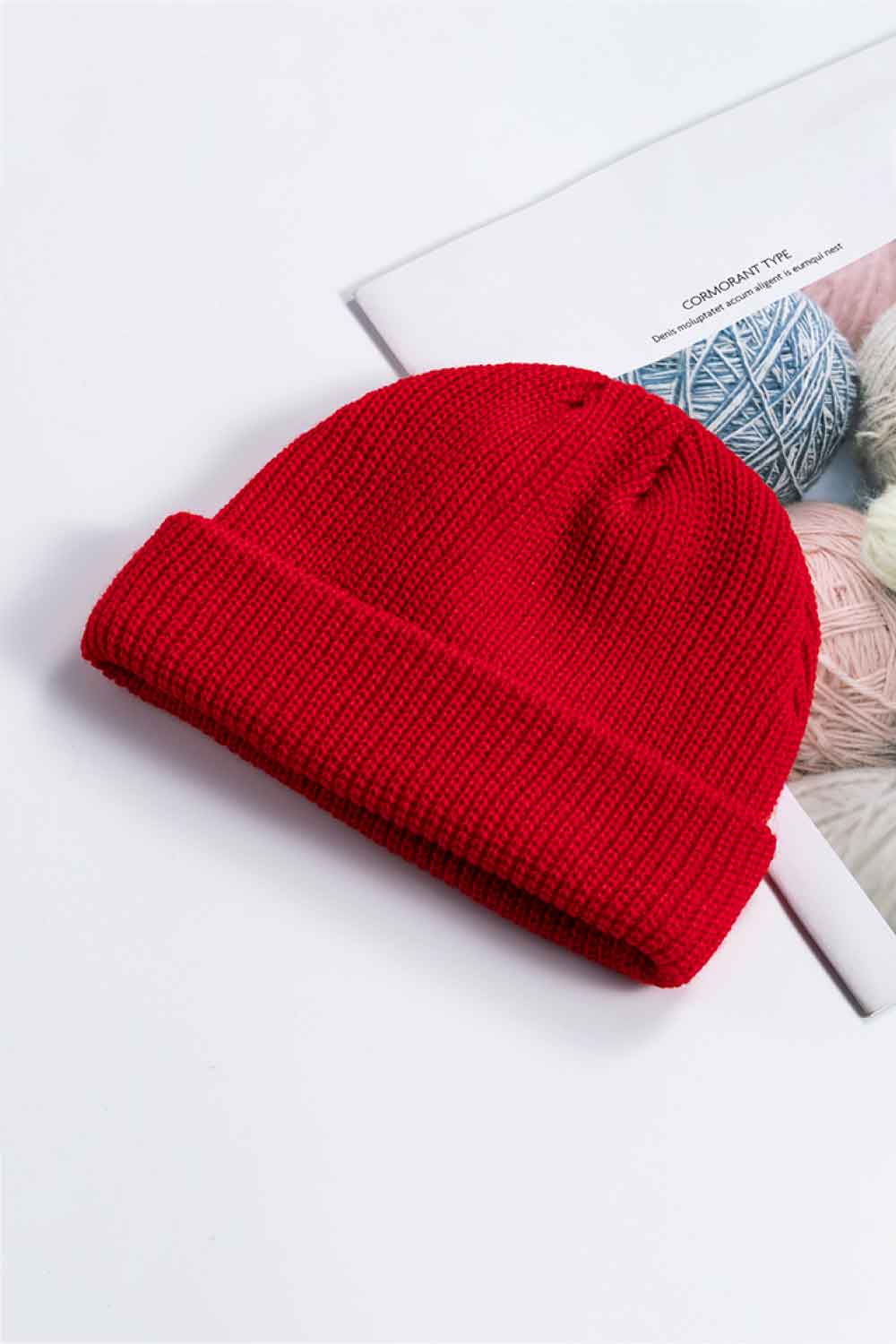 Cozy Rib-Knit Cuff Beanie - The Daily Makeover