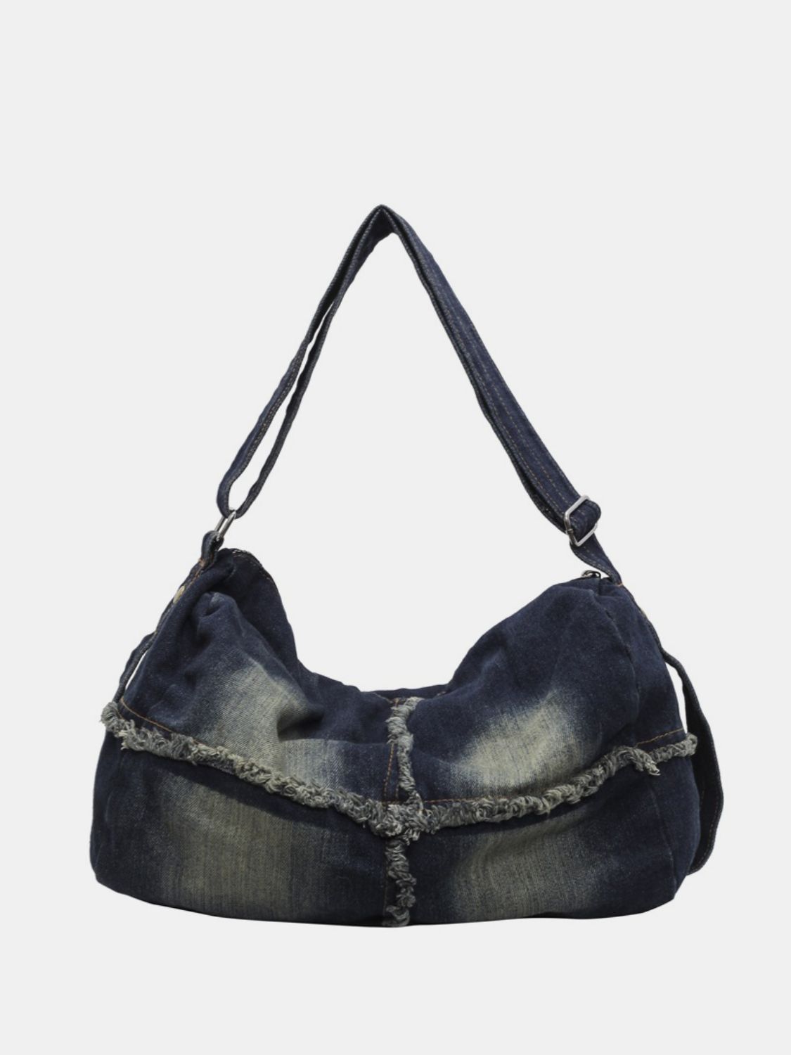 Raw Hem Gradient Crossbody Bag - The Daily Makeover