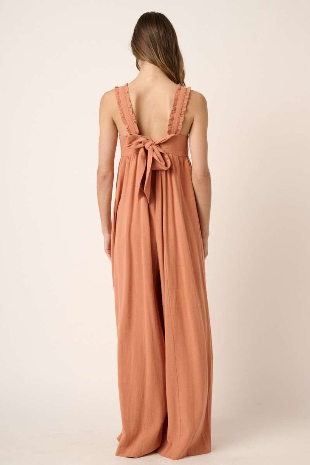 Mittoshop Sleeveless Wide Leg Jumpsuit - The Daily Makeover