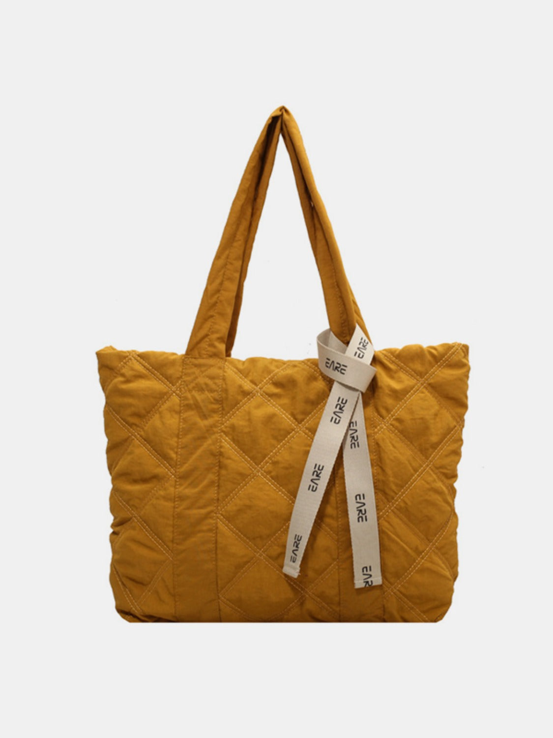 Quilted Nylon Large Tote Bag - The Daily Makeover