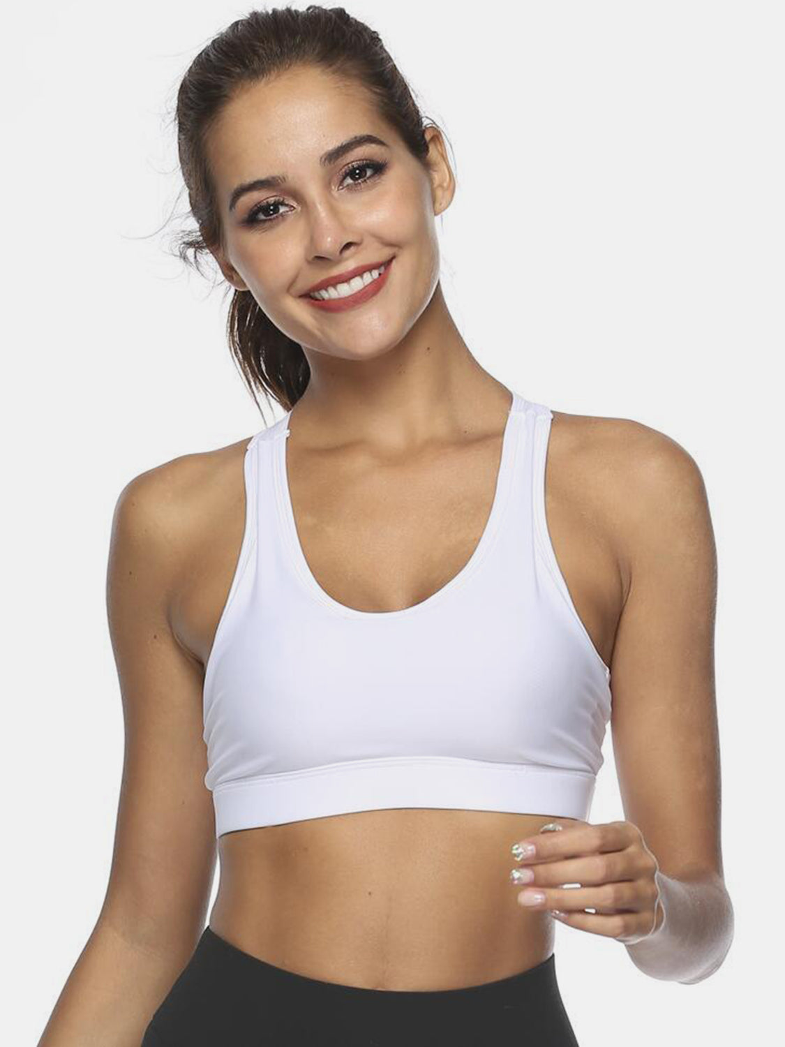 Cutout Scoop Neck Active Tank - The Daily Makeover