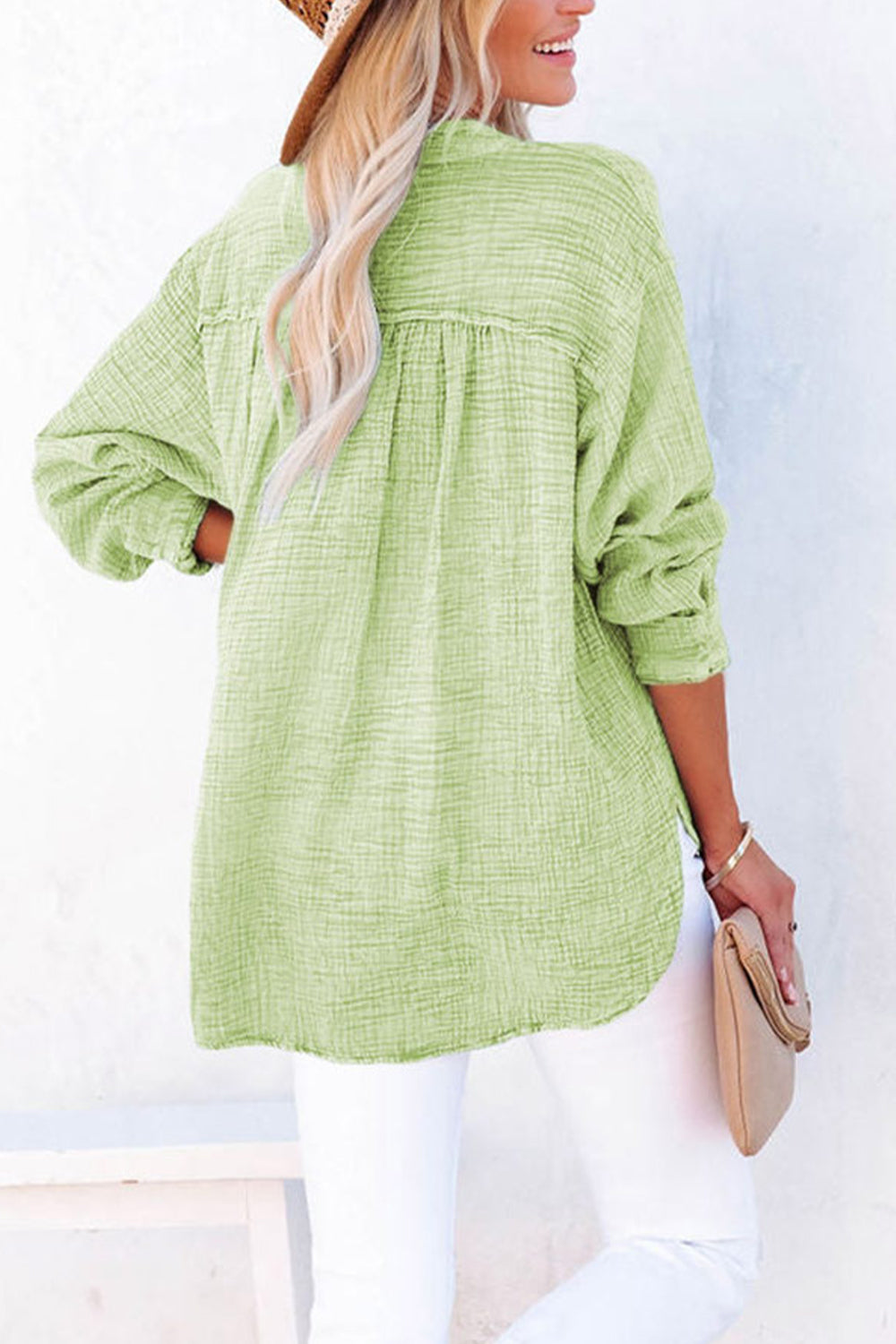 Big Sur Long Sleeve Blouse - The Daily Makeover