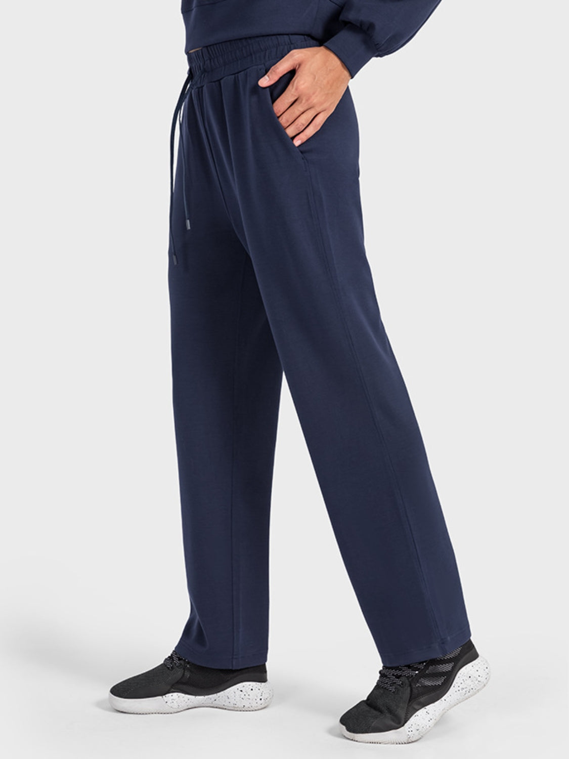 Drawstring Pocketed Sport Pants - The Daily Makeover